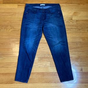 Abercrombie & Fitch High Rise 100% Cotton Jeans. Size 10